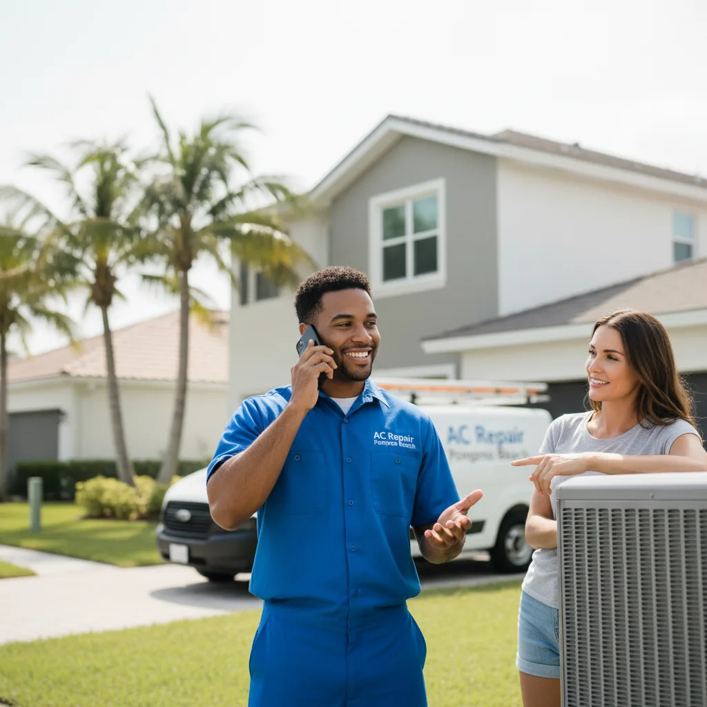 AC Repair Pompano Beach customer support in Bayside